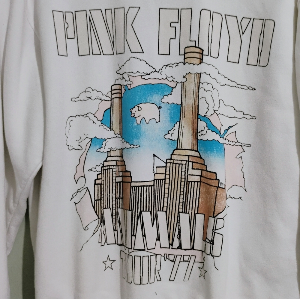 Cotton On Men’s Size S – Pink Floyd Unisex Vintage Tour Sweater - Picture 9 of 9